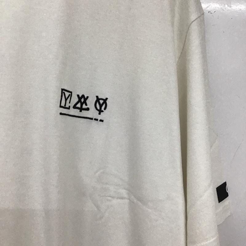 オーワイ OY Tシャツ 半袖 半袖カットソー プリントTシャツ クルーネックカットソー 2 ロゴ、文字 白 / ホワイト / white メンズ USED 古着 中古 10155665