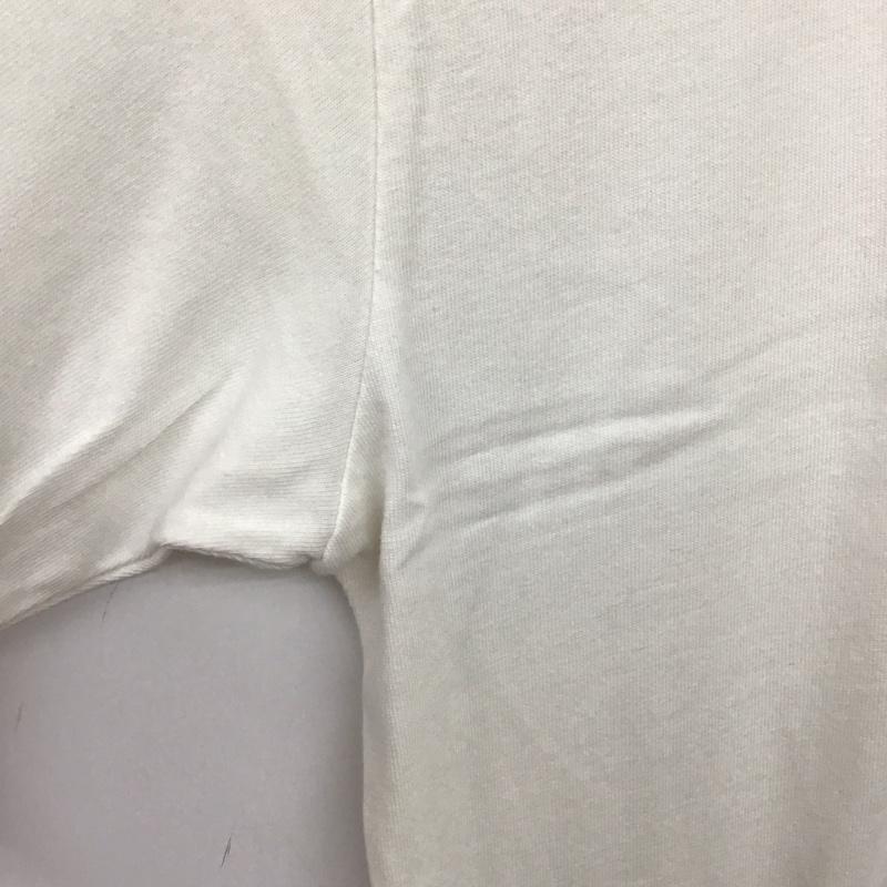 オーワイ OY Tシャツ 半袖 半袖カットソー プリントTシャツ クルーネックカットソー 2 ロゴ、文字 白 / ホワイト / white メンズ USED 古着 中古 10155665