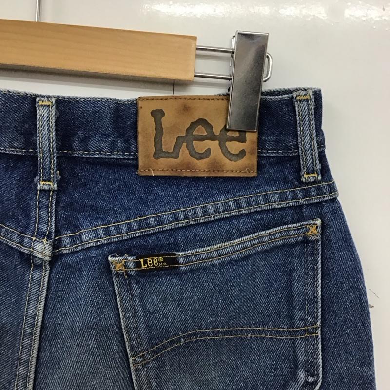 リー Lee パンツ デニム、ジーンズ デニムパンツ ワイドパンツ カジュアルパンツ 30インチ 無地 インディゴ / インディゴ / Indigo メンズ USED 古着 中古 10155667