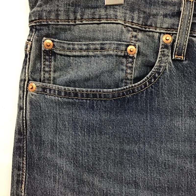 リーバイストラウスアンドコー Levi Strauss & co. パンツ デニム、ジーンズ デニムパンツ ワイドパンツ カジュアルパンツ ストレッチパンツ 34 無地 インディゴ / インディゴ / Indigo メンズ USED 古着 中古 10155669