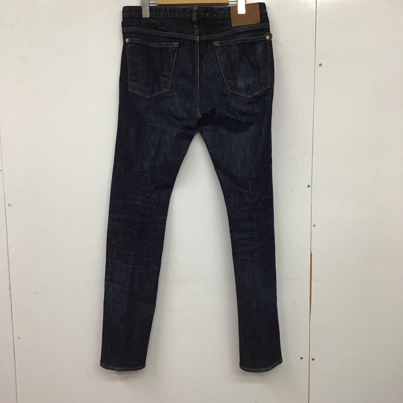 ポールスミス Paul Smith パンツ デニム、ジーンズ デニムパンツ スリムパンツ カジュアルパンツ ストレッチパンツ M 無地 インディゴ / インディゴ / Indigo メンズ USED 古着 中古 10155672