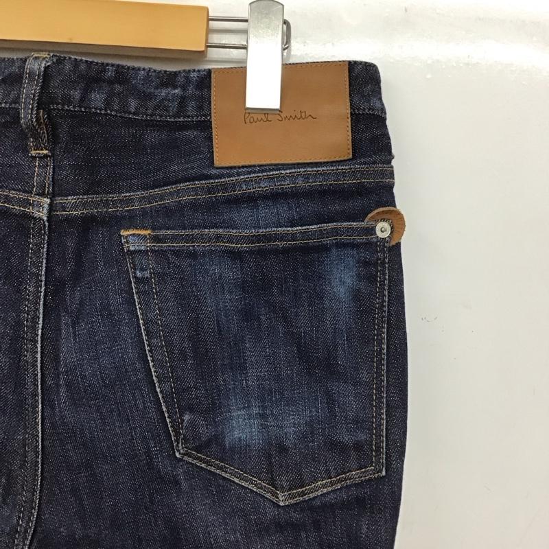 ポールスミス Paul Smith パンツ デニム、ジーンズ デニムパンツ スリムパンツ カジュアルパンツ ストレッチパンツ M 無地 インディゴ / インディゴ / Indigo メンズ USED 古着 中古 10155672