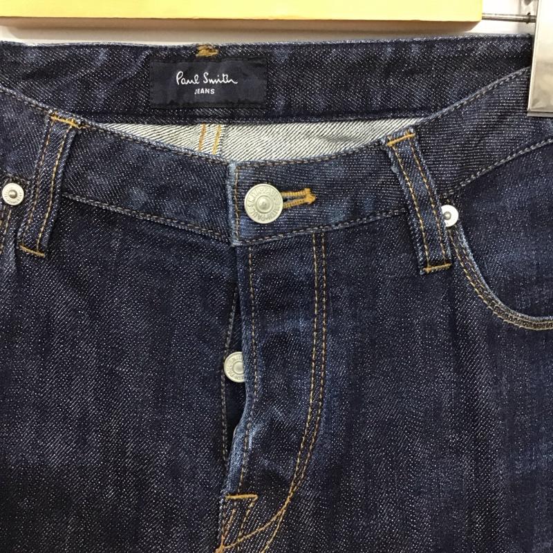 ポールスミス Paul Smith パンツ デニム、ジーンズ デニムパンツ スリムパンツ カジュアルパンツ ストレッチパンツ M 無地 インディゴ / インディゴ / Indigo メンズ USED 古着 中古 10155672