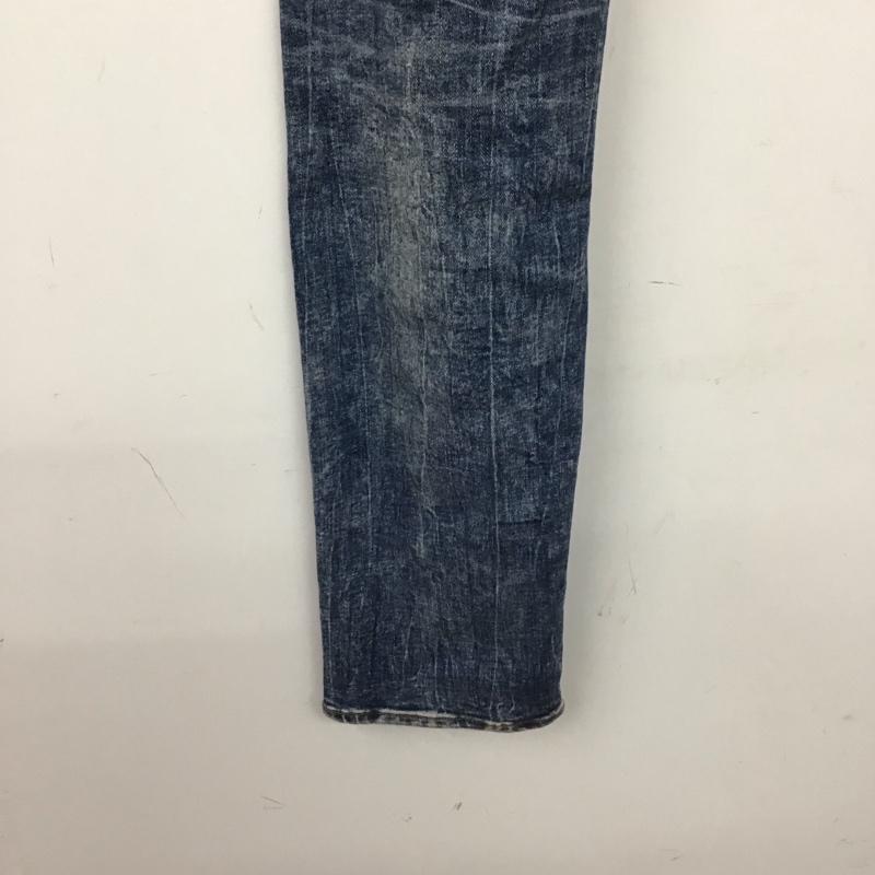 ジースターロゥ G-STAR RAW パンツ デニム、ジーンズ デニムパンツ スリムパンツ カジュアルパンツ ストレッチパンツ 34インチ ダメージ加工 インディゴ / インディゴ / Indigo メンズ USED 古着 中古 10155677