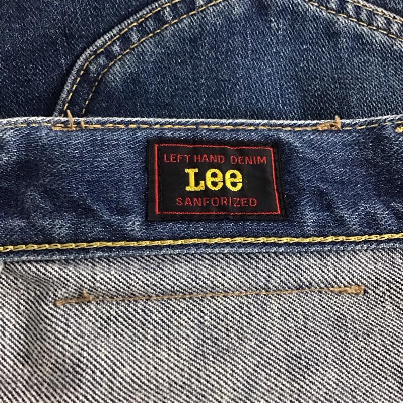 リー Lee パンツ デニム、ジーンズ デニムパンツ スリムパンツ カジュアルパンツ 31インチ 無地 インディゴ / インディゴ / Indigo メンズ USED 古着 中古 10155681