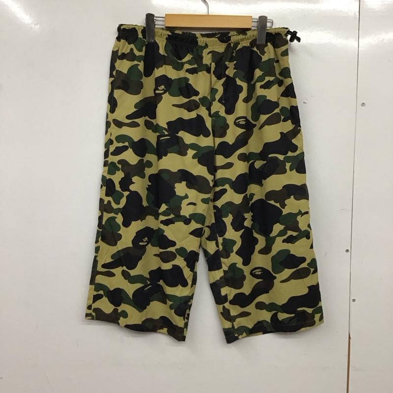 アベイシングエイプ A BATHING APE パンツ ショートパンツ ショートパンツ ハーフパンツ カジュアルパンツ L カモフラージュ柄・迷彩 マルチカラー / マルチカラー / multicolor メンズ USED 古着 中古 10155682