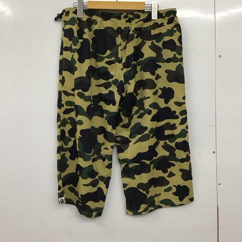 アベイシングエイプ A BATHING APE パンツ ショートパンツ ショートパンツ ハーフパンツ カジュアルパンツ L カモフラージュ柄・迷彩 マルチカラー / マルチカラー / multicolor メンズ USED 古着 中古 10155682