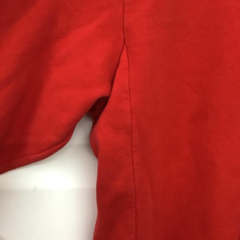 ナイキ NIKE トレーナー 長袖 長袖トレーナー スウェット クルーネック プルオーバー M ロゴ、文字 赤 / レッド / red メンズ USED 古着 中古 10155685