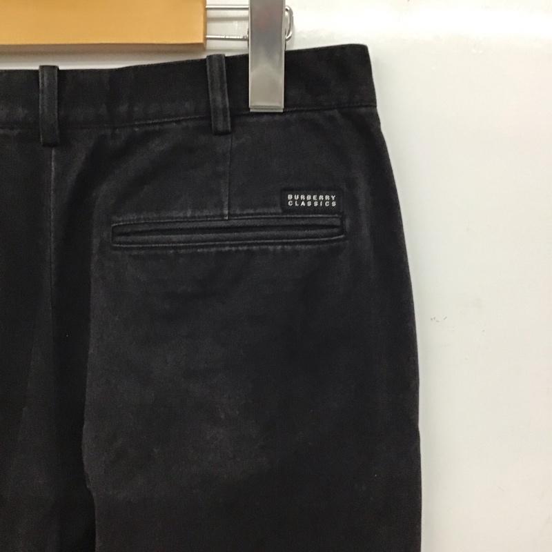 バーバリークラシック BURBERRYCLASSICS パンツ ワークパンツ、ペインターパンツ ワークパンツ ワイドパンツ カジュアルパンツ ロゴ、文字 ダークグレー / ダークグレー / メンズ USED 古着 中古 10155688