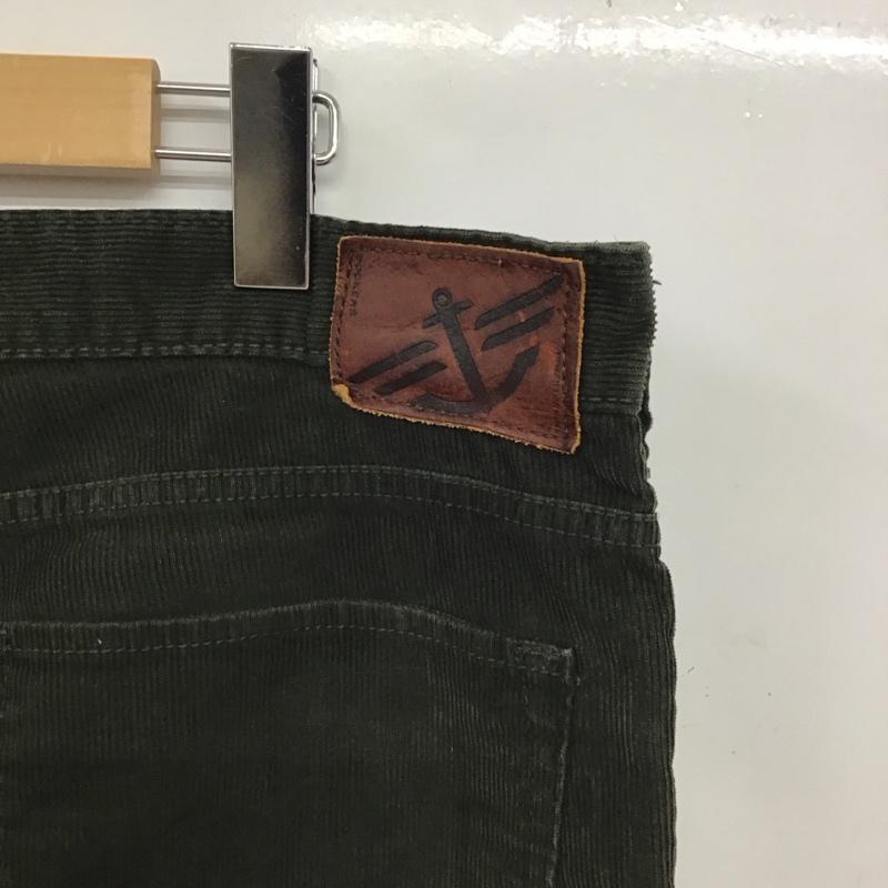 ドッカーズ DOCKERS パンツ ワークパンツ、ペインターパンツ コーデュロイパンツ ワイドパンツ カジュアルパンツ 36インチ 無地 緑 / グリーン / green メンズ USED 古着 中古 10155690