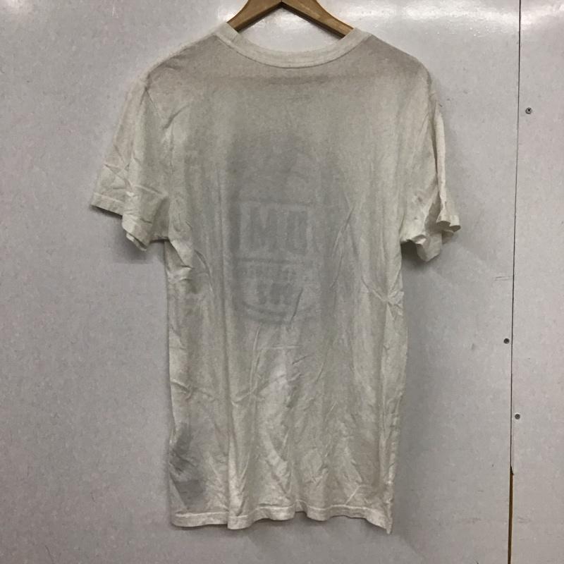ハーレーダビッドソン Harley-Davidson Tシャツ 半袖 半袖カットソー プリントTシャツ クルーネックカットソー M ロゴ、文字 白 / ホワイト / white メンズ USED 古着 中古 10155693