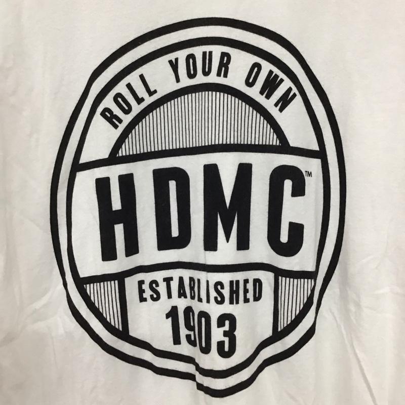 ハーレーダビッドソン Harley-Davidson Tシャツ 半袖 半袖カットソー プリントTシャツ クルーネックカットソー M ロゴ、文字 白 / ホワイト / white メンズ USED 古着 中古 10155693