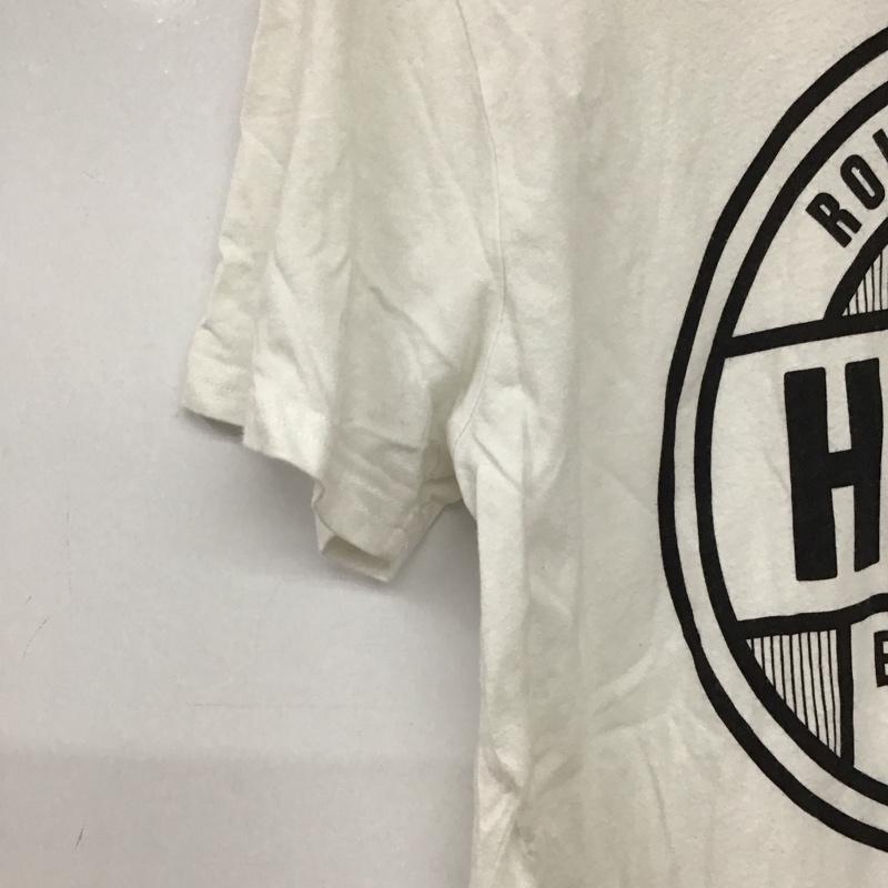 ハーレーダビッドソン Harley-Davidson Tシャツ 半袖 半袖カットソー プリントTシャツ クルーネックカットソー M ロゴ、文字 白 / ホワイト / white メンズ USED 古着 中古 10155693