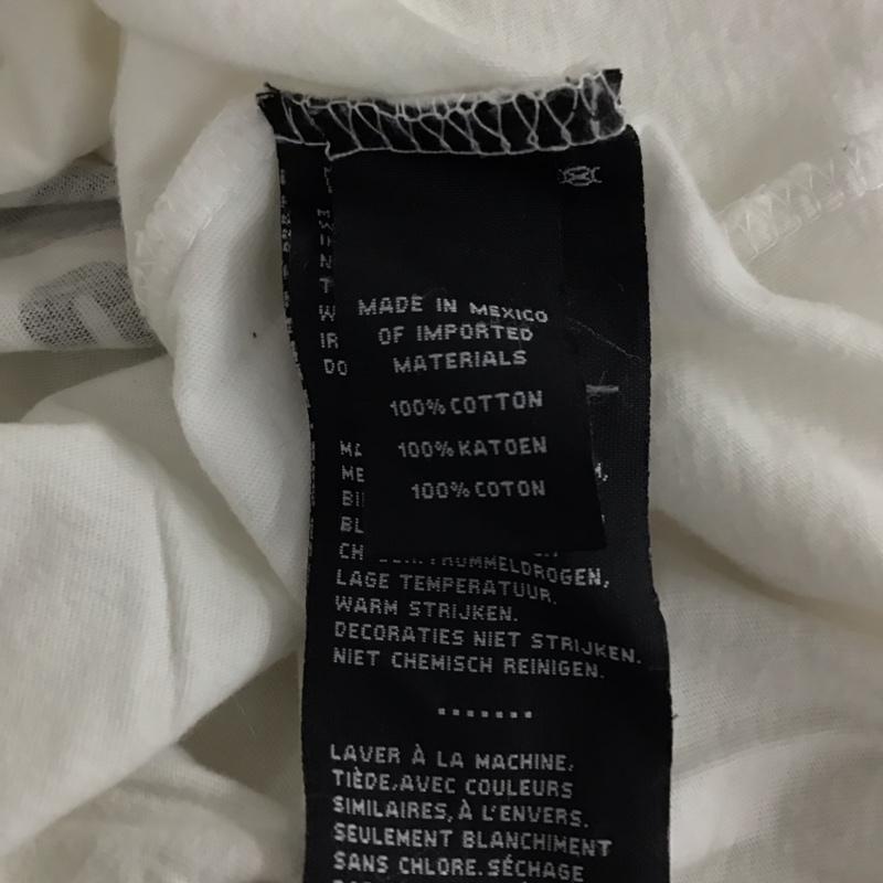 ハーレーダビッドソン Harley-Davidson Tシャツ 半袖 半袖カットソー プリントTシャツ クルーネックカットソー M ロゴ、文字 白 / ホワイト / white メンズ USED 古着 中古 10155693