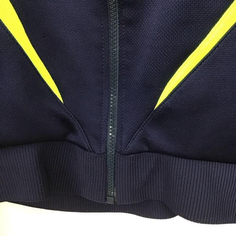 ナイキ NIKE ジャケット、上着 ジャンパー、ブルゾン ジップアップジャケット アウター ジャージ L ロゴ、文字 紺 / ネイビー / navy メンズ USED 古着 中古 10155696