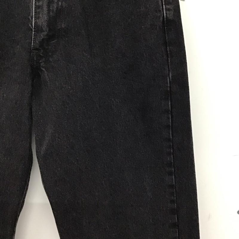 リーバイストラウスアンドコー Levi Strauss & co. パンツ デニム、ジーンズ デニムパンツ ワイドパンツ カジュアルパンツ 28インチ 無地 ダークグレー / ダークグレー / メンズ USED 古着 中古 10155698