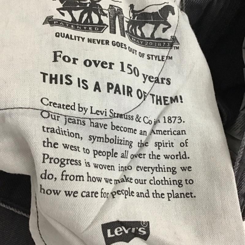 リーバイストラウスアンドコー Levi Strauss & co. パンツ デニム、ジーンズ デニムパンツ ワイドパンツ カジュアルパンツ 28インチ 無地 ダークグレー / ダークグレー / メンズ USED 古着 中古 10155698