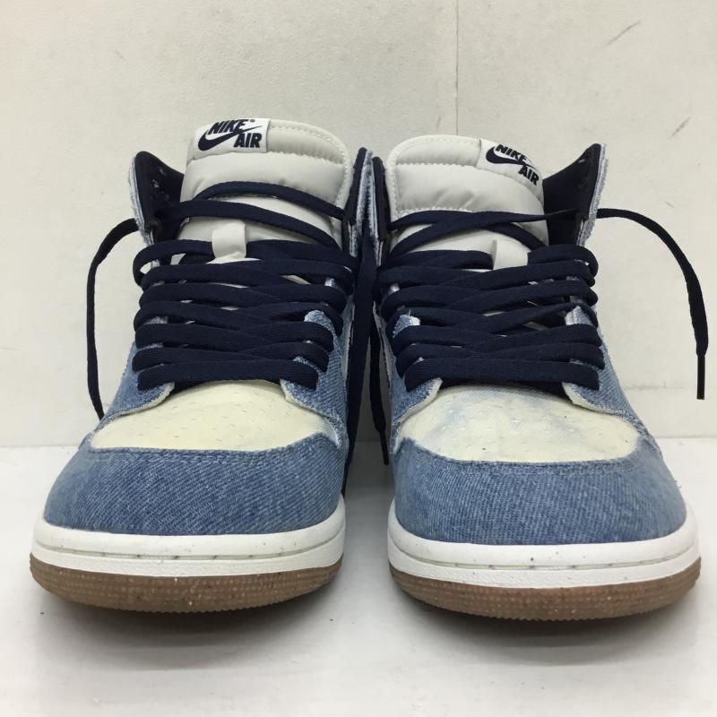 ナイキ NIKE スニーカー スニーカー Nike Air Jordan 1 Retro High OG Denim FQ2947-100 28.0cm ロゴ、文字 青 / ブルー / blue メンズ USED 古着 中古 10155699