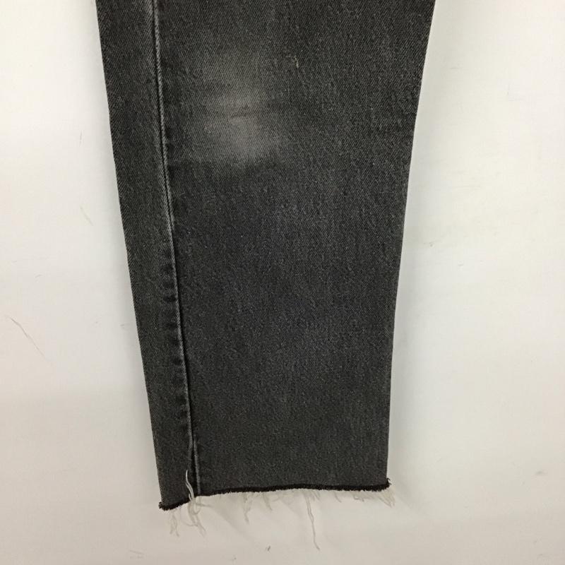 リーバイス Levi s パンツ デニム、ジーンズ 31インチ 無地 黒 / ブラック / black メンズ USED 古着 中古 10155703