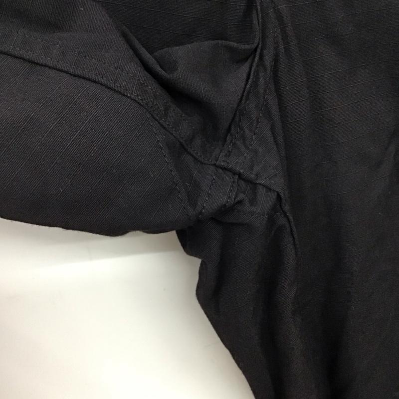 ミリタリー ミリタリー パンツ ワークパンツ、ペインターパンツ S 無地 黒 / ブラック / black メンズ USED 古着 中古 10155704
