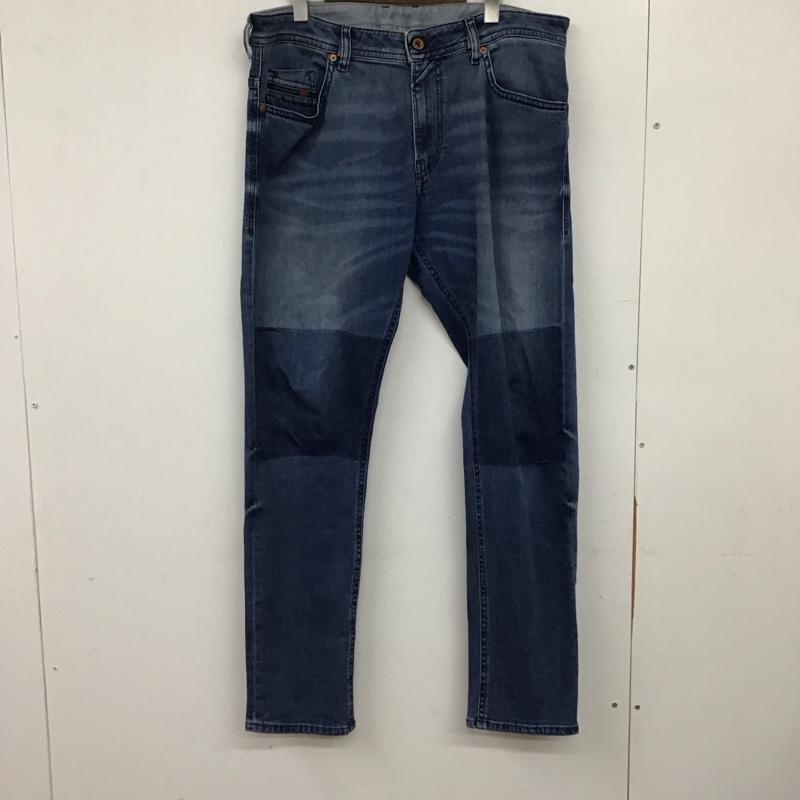 ディーゼル DIESEL パンツ デニム、ジーンズ 36インチ 無地 インディゴ / インディゴ / Indigo メンズ USED 古着 中古 10155705