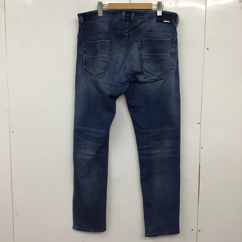 ディーゼル DIESEL パンツ デニム、ジーンズ 36インチ 無地 インディゴ / インディゴ / Indigo メンズ USED 古着 中古 10155705
