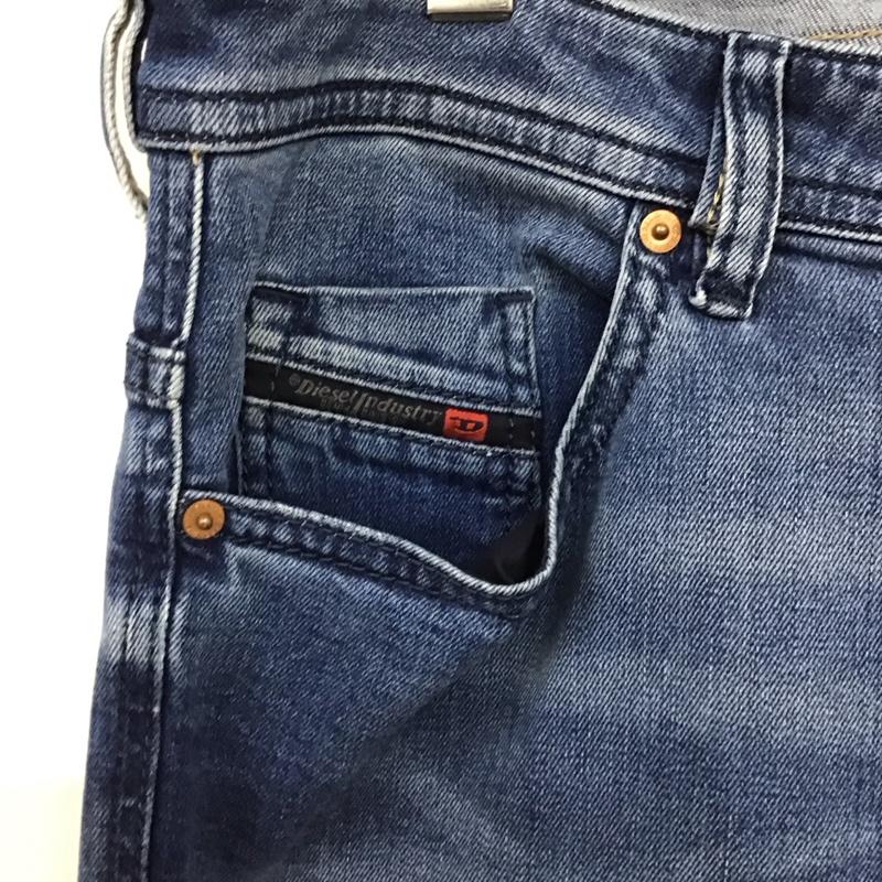 ディーゼル DIESEL パンツ デニム、ジーンズ 36インチ 無地 インディゴ / インディゴ / Indigo メンズ USED 古着 中古 10155705