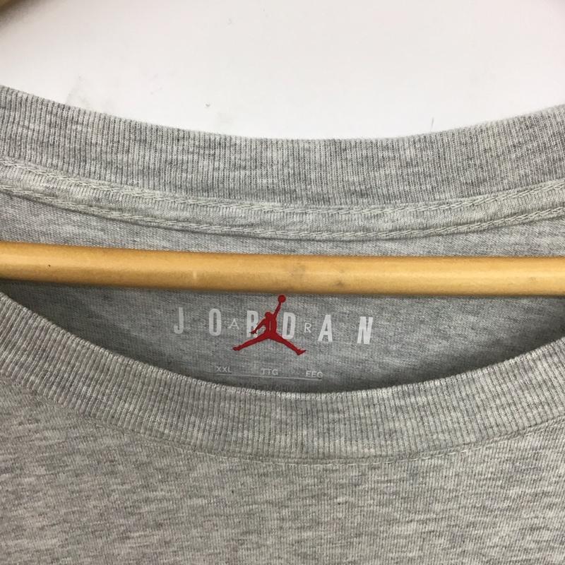 エアジョーダン AIR JORDAN Tシャツ 半袖 HQ8972-050 XXL ロゴ、文字 X プリント 灰 / グレー / gray メンズ USED 古着 中古 10155706