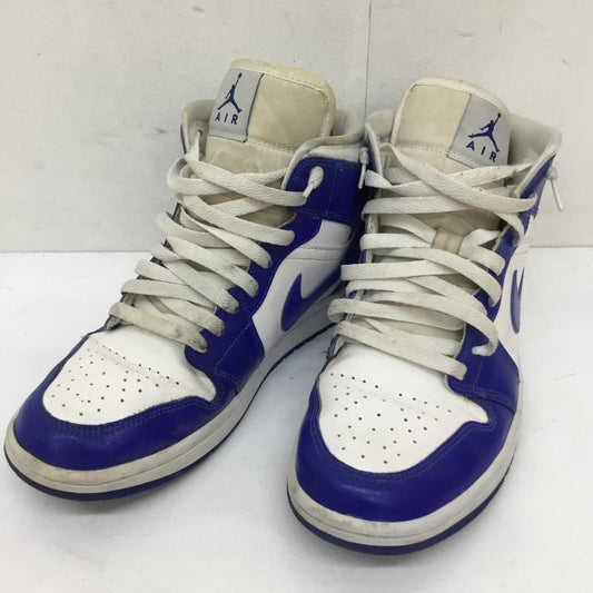 ナイキ NIKE スニーカー スニーカー Nike Women s Air Jordan 1 Mid Kentucky Blue BQ6472-104 27.0cm ロゴ、文字 青 / ブルー / blue メンズ USED 古着 中古 10155711