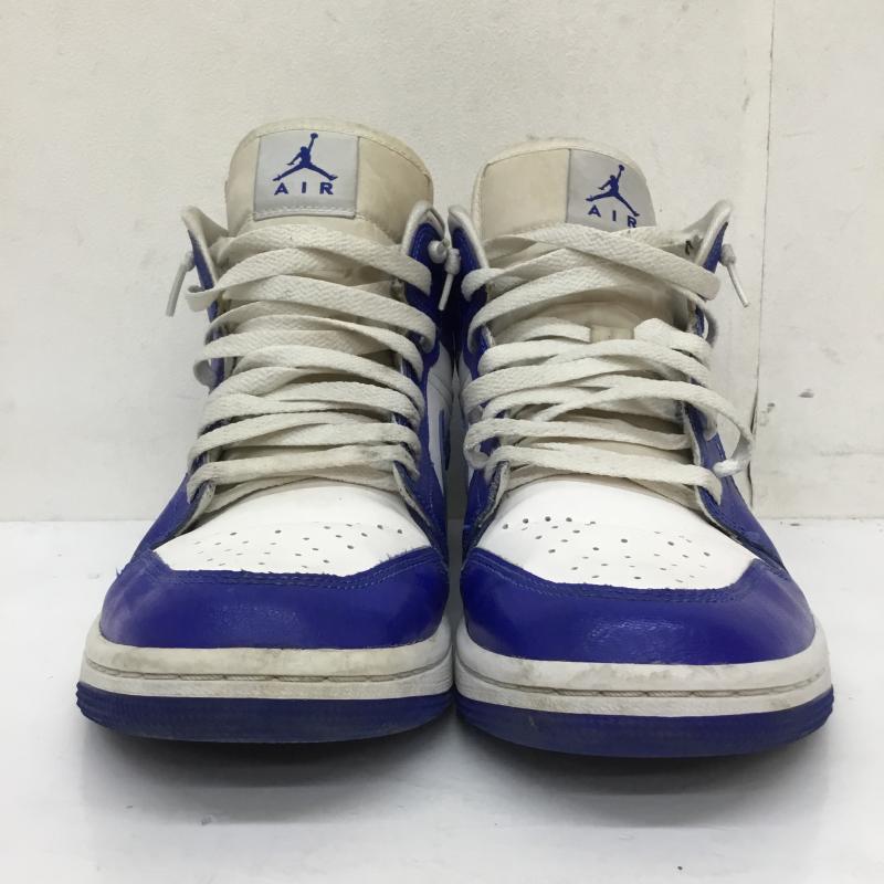 ナイキ NIKE スニーカー スニーカー Nike Women s Air Jordan 1 Mid Kentucky Blue BQ6472-104 27.0cm ロゴ、文字 青 / ブルー / blue メンズ USED 古着 中古 10155711