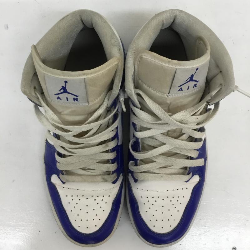 ナイキ NIKE スニーカー スニーカー Nike Women s Air Jordan 1 Mid Kentucky Blue BQ6472-104 27.0cm ロゴ、文字 青 / ブルー / blue メンズ USED 古着 中古 10155711