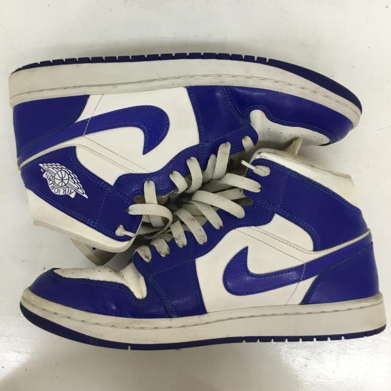 ナイキ NIKE スニーカー スニーカー Nike Women s Air Jordan 1 Mid Kentucky Blue BQ6472-104 27.0cm ロゴ、文字 青 / ブルー / blue メンズ USED 古着 中古 10155711