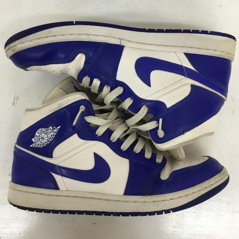 ナイキ NIKE スニーカー スニーカー Nike Women s Air Jordan 1 Mid Kentucky Blue BQ6472-104 27.0cm ロゴ、文字 青 / ブルー / blue メンズ USED 古着 中古 10155711