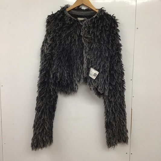 メゾンミハラヤスヒロ Maison MIHARA YASUHIRO カーディガン 長袖 B15CD511 ブリーチ加工のシャギーニットセーター 38 無地 マルチカラー / マルチカラー / multicolor レディース USED 古着 中古 10155712