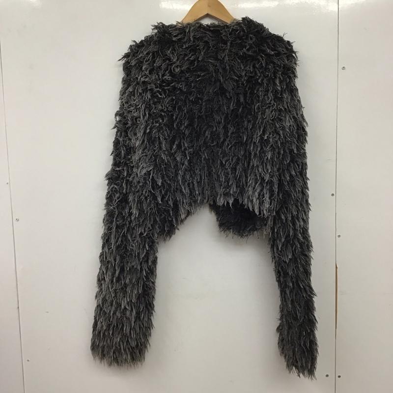 メゾンミハラヤスヒロ Maison MIHARA YASUHIRO カーディガン 長袖 B15CD511 ブリーチ加工のシャギーニットセーター 38 無地 マルチカラー / マルチカラー / multicolor レディース USED 古着 中古 10155712