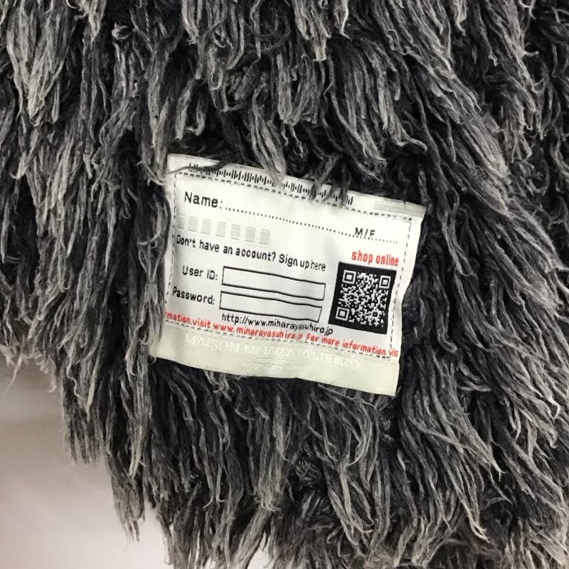 メゾンミハラヤスヒロ Maison MIHARA YASUHIRO カーディガン 長袖 B15CD511 ブリーチ加工のシャギーニットセーター 38 無地 マルチカラー / マルチカラー / multicolor レディース USED 古着 中古 10155712