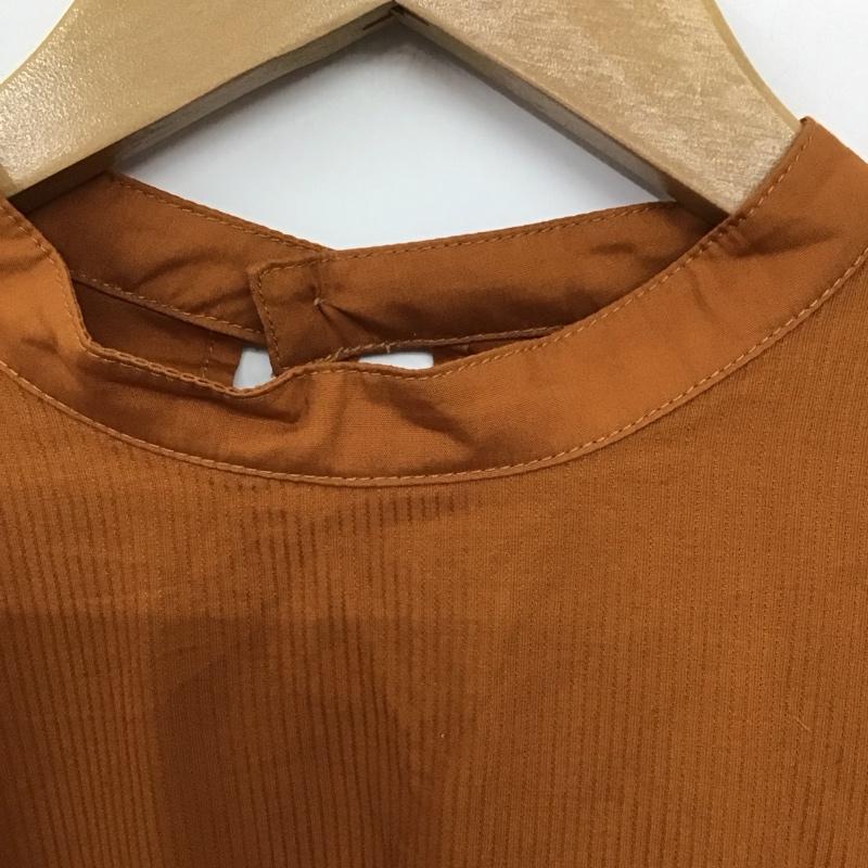 スライ SLY ワンピース ミニスカート 030BSY33-0010 TUCKDRAPEシャツワンピース 1 無地 茶 / ブラウン / brown レディース USED 古着 中古 10155715