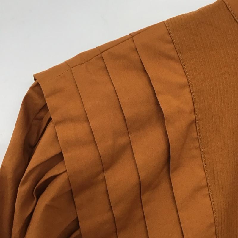 スライ SLY ワンピース ミニスカート 030BSY33-0010 TUCKDRAPEシャツワンピース 1 無地 茶 / ブラウン / brown レディース USED 古着 中古 10155715