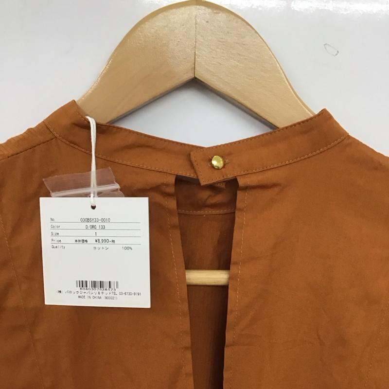 スライ SLY ワンピース ミニスカート 030BSY33-0010 TUCKDRAPEシャツワンピース 1 無地 茶 / ブラウン / brown レディース USED 古着 中古 10155715