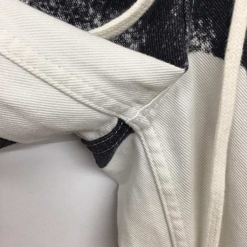 エムエム 6 メゾン マルタン マルジェラ MM6 Maison Martin Margiela パンツ デニム、ジーンズ 22AW 5 Pocket Pants トロンプイユワイドデニムパンツ 40 プリント 白 / ホワイト / white レディース USED 古着 中古 10155718