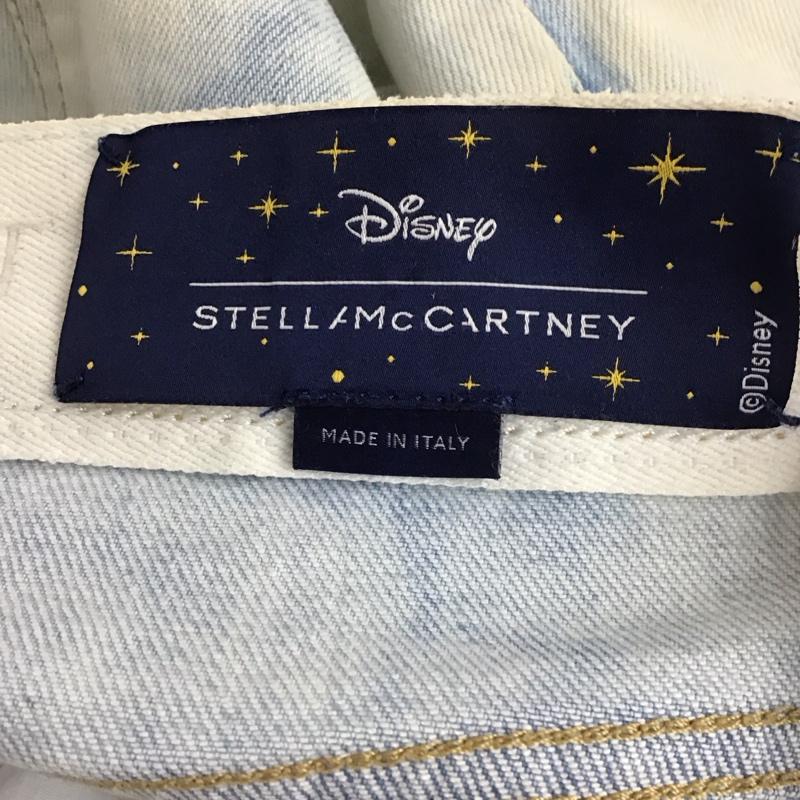 ステラマッカートニー STELLA McCARTNEY パンツ デニム、ジーンズ Fantasia Mickey Print Denim Trousers ディズニーファンタジア ミッキープリントデニムトラウザー M プリント 水色 / ライトブルー / レディース USED 古着 中古 10155719