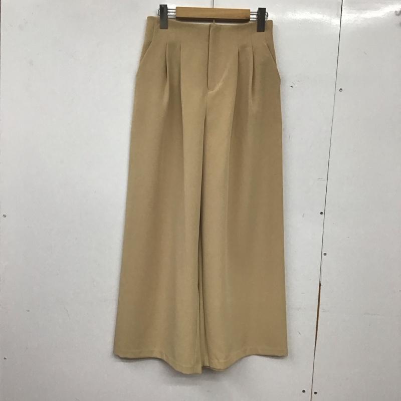 インデックス index パンツ スラックス M 無地 ベージュ / ベージュ / beige レディース USED 古着 中古 10155720