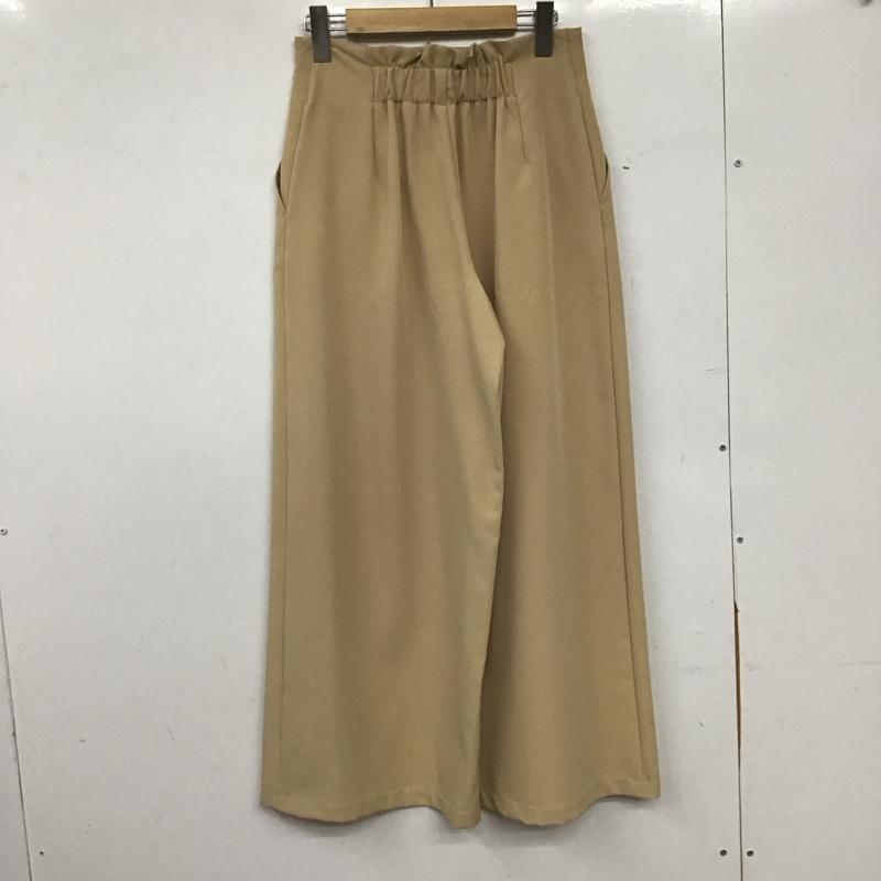 インデックス index パンツ スラックス M 無地 ベージュ / ベージュ / beige レディース USED 古着 中古 10155720