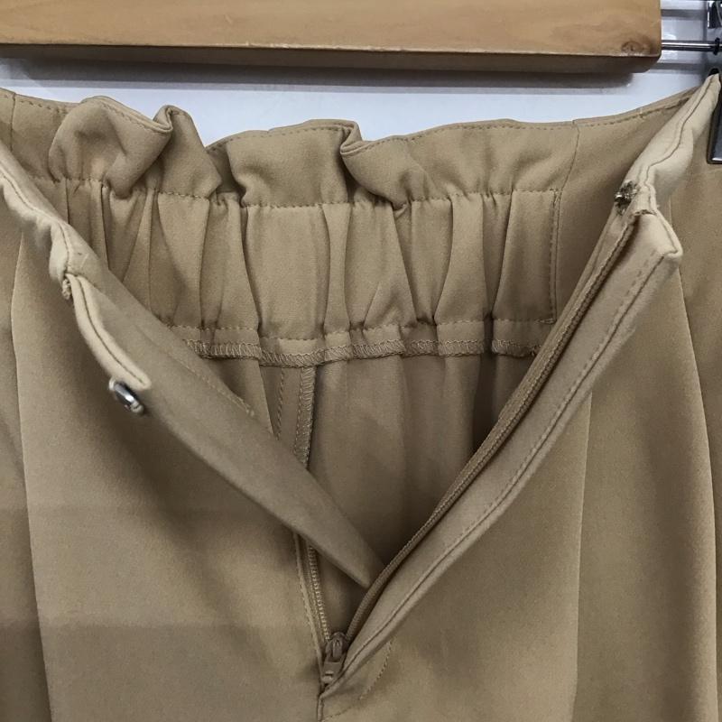 インデックス index パンツ スラックス M 無地 ベージュ / ベージュ / beige レディース USED 古着 中古 10155720