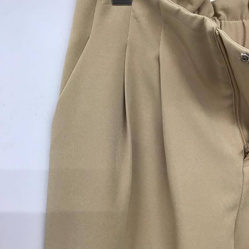 インデックス index パンツ スラックス M 無地 ベージュ / ベージュ / beige レディース USED 古着 中古 10155720