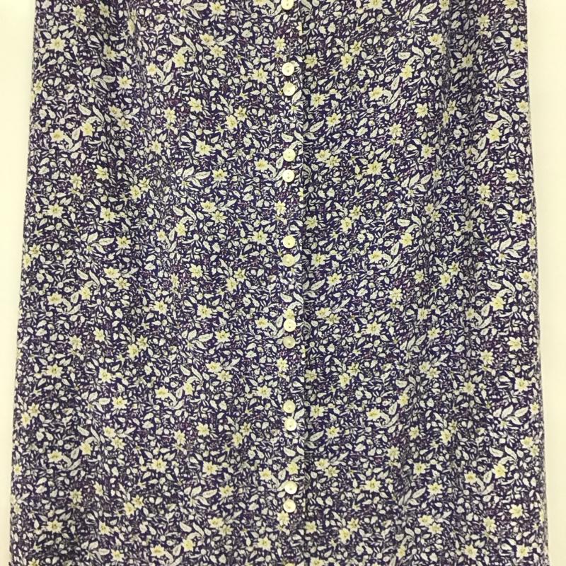 フレイ アイディー FRAY I.D スカート ロングスカート 0 総柄 紫 / パープル / purple レディース USED 古着 中古 10155721
