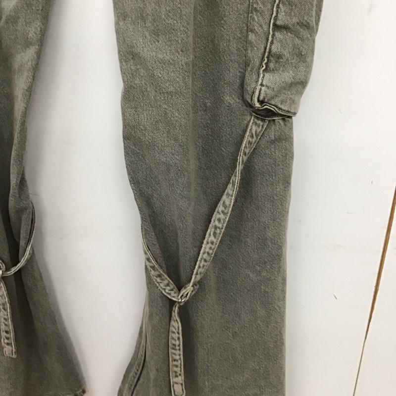 ザラ ZARA パンツ デニム、ジーンズ 38 無地 灰 / グレー / gray レディース USED 古着 中古 10155722