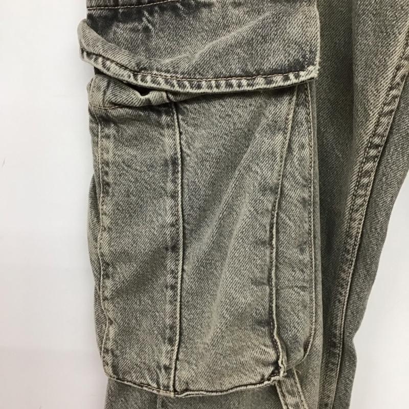 ザラ ZARA パンツ デニム、ジーンズ 38 無地 灰 / グレー / gray レディース USED 古着 中古 10155722