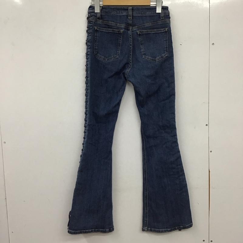 ジュエティ jouetie パンツ デニム、ジーンズ 082052400101 サイドレースアップフィットデニム M 無地 水色 / ライトブルー / レディース USED 古着 中古 10155723