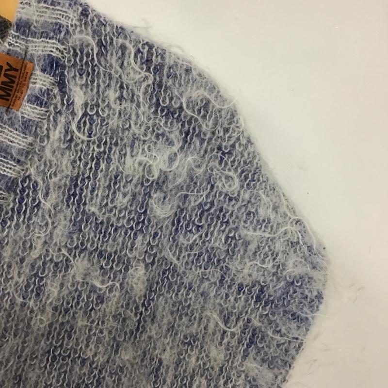 メゾンミハラヤスヒロ Maison MIHARA YASUHIRO ニット、セーター 半袖 B07SW523 Vネックニットベスト FREE 無地 マルチカラー / マルチカラー / multicolor レディース USED 古着 中古 10155725